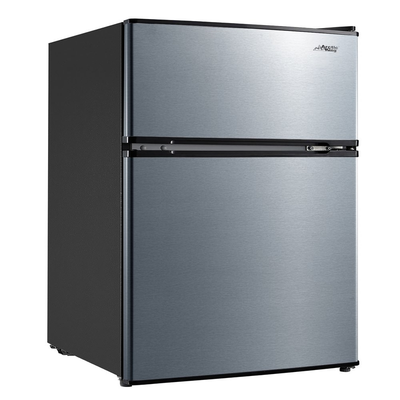 With Freezer 3.2 Cu Ft. Reversible Door Dorm Office S Steel