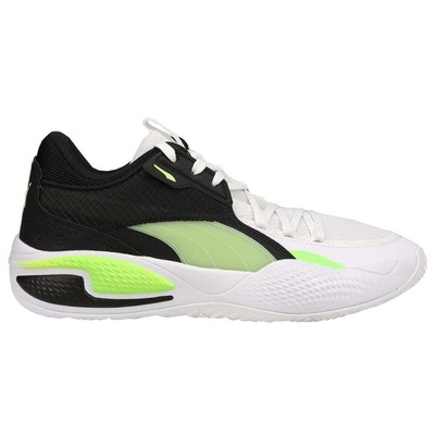 Мужские белые кроссовки Puma Court Rider I Basketball Athletic Shoes 195634-07