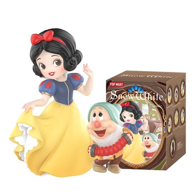 POP MART DISNEY Snow White Classic Series [1 Piece] Pop Mart Gacha Gacha Blind B