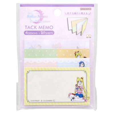 Sun-Star Stationery Sticky Notes Memo Sailor Moon Cosmos x Sanrio A Pattern S283