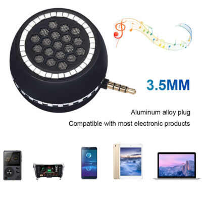 Portable Mini Speaker 3.5mm AUX Plug and Play Wireless Mobile Phone Speaker New