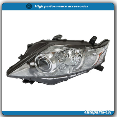 Headlight Headlamp Fit For 2010-2012 Lexus RX350 HID w/AFS Chrome Clear Lens LH