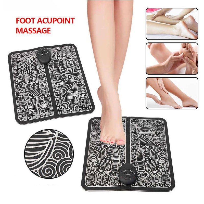 EMS Leg Reshaping Foot Massager Mat Pad Muscle Blood Circulation Pain