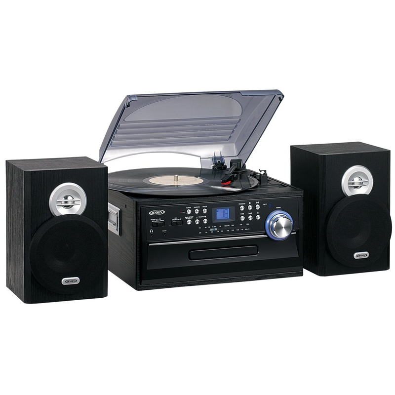 With Speakers Ipod Aux Vinyl Cd