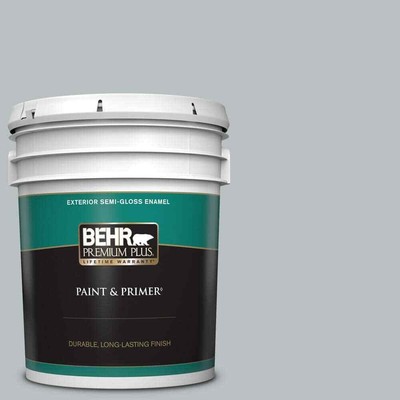 5 gal. #MQ5-31 Distant Star Semi-Gloss Enamel Exterior Paint & Primer
