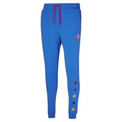 

Мужские синие повседневные спортивные штаны Puma Jl Fleece Pants 535224-75, Синий, Puma Jl Fleece Pants