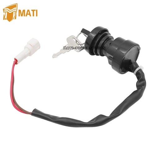 Start Stop Switch & Ignition Key Switch for Yamaha Raptor 350 660 YFM350 YFM660R