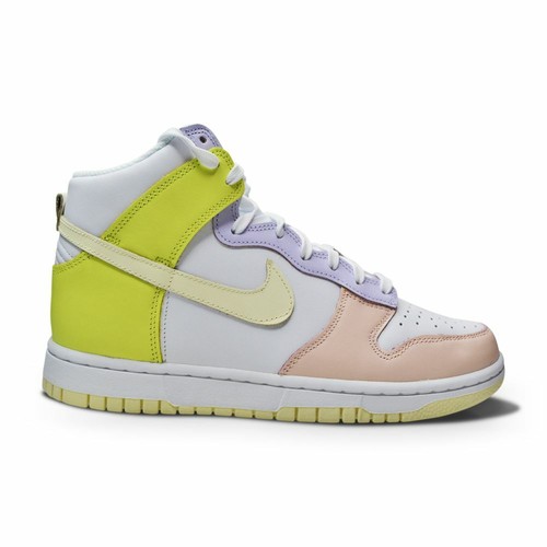 Женские высокие кроссовки Nike Dunk — DD1869 108 — Cashmere LT Lemon Twist