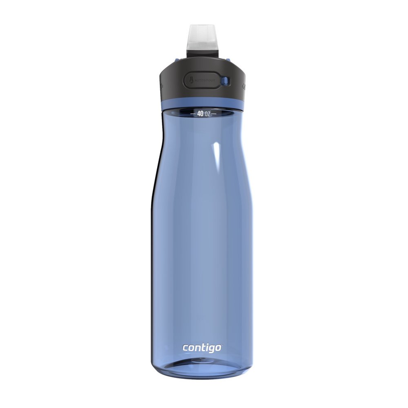 With Autospout Straw Lid Blue Corn, 40 F