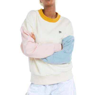 

Женская толстовка с круглым вырезом и длинными рукавами Puma Downtown Off White 53167
