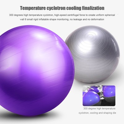 Gymnastikball Fitnessball Sitzball Pilates Yoga Ball Sportball 55 65 75 85cm DHL