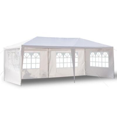 10'x30' 20' Canopy Tent Party Outdoor Wedding Tent Pavilion Cater White US