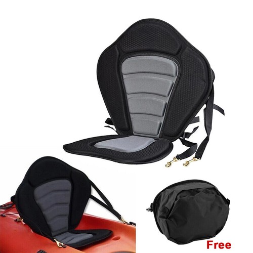 Deluxe Padded Canoe Seat CAMULAND Deluxe Padded Kayak Seat - Adjustable Backrest Canoe Seat With Straps For Kayaking & Fishing Siège Paddle Board - Foto 3