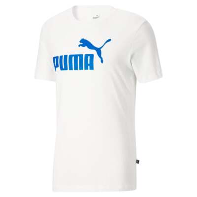 

Мужские белые повседневные топы Puma Essentials с круглым вырезом и коротким рукавом с логотипом 586449, Белый, Puma Essentials Logo Crew Neck Short Sleeve TShirt