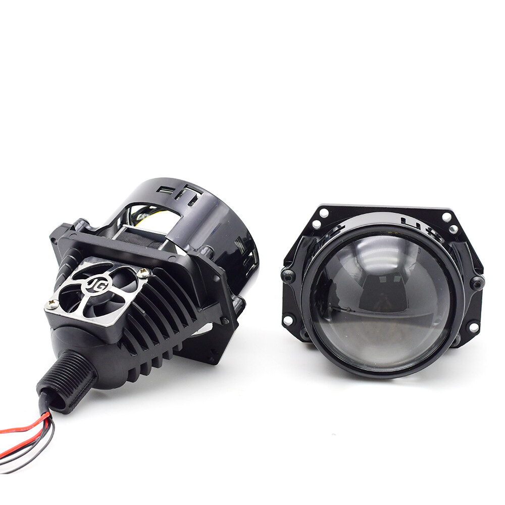3.0'' Bi LED Projector Lens 90W 6000K Car Headlight Kit Auto Universal