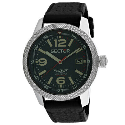 Sector Men's Overland Black Dial Watch - 3251102001