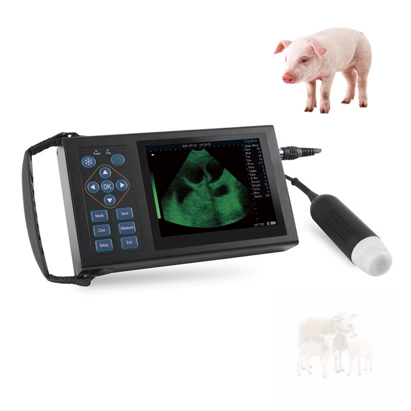 Veterinary Ultrasound Scanner For Pigs Sheep Vet Handheld Scanner with 3.5Mhz Me