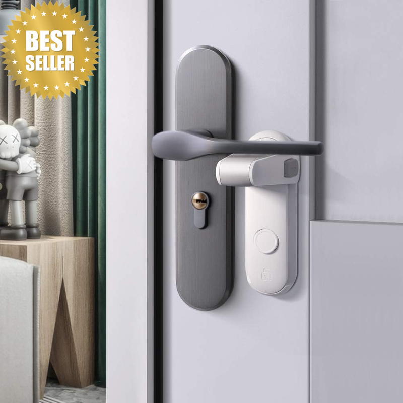 Childproof Door Lever Lock, Baby Safety Door Handle Lock, Easy to Install and Us