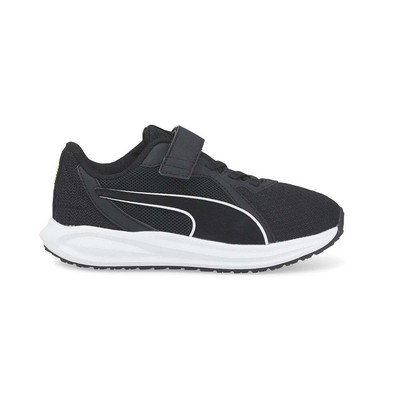 

Кроссовки Puma Twitch Runner с альтернативной застежкой для мальчиков размера 1 M Cas, Черный, Puma Twitch Runner Alternative Closure Slip On Youth