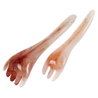 2pcs Hair Scalp Massager Chinese Massage Tool Scraping Tool Eyes