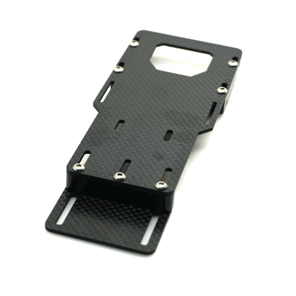 1/2X Carbon Fiber Battery Holder For Axial SCX10 II AX90046 AX90047 1/10 RC Car
