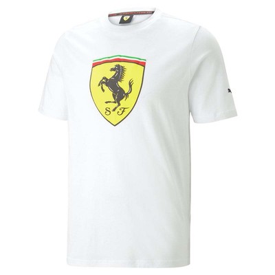 

Puma Sf Shield Graphic Crew Neck Футболка с коротким рукавом Мужские белые повседневные топы 53, Белый, Puma Sf Shield Graphic Crew Neck Short Sleeve T-Shirt