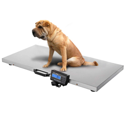 1100 Lbs Heavy Duty Digital Pet Scale Livestock Vet Hog Dog Sheep Goat Scale US