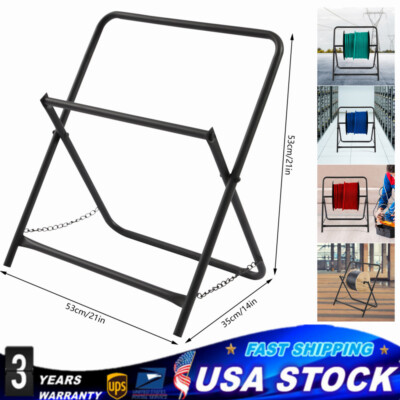 Cable Reel Caddy Cable Holder Stand Wire Foldable Wire Pulling Tools Heavy Duty