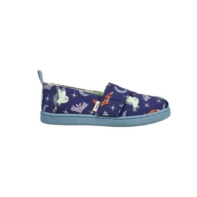 

TOMS Alpargata, повседневные туфли на плоской подошве с рисунком для мальчиков, размер 11 М, 10017290T, Синий, TOMS Alpargata Graphic Slip On Youth