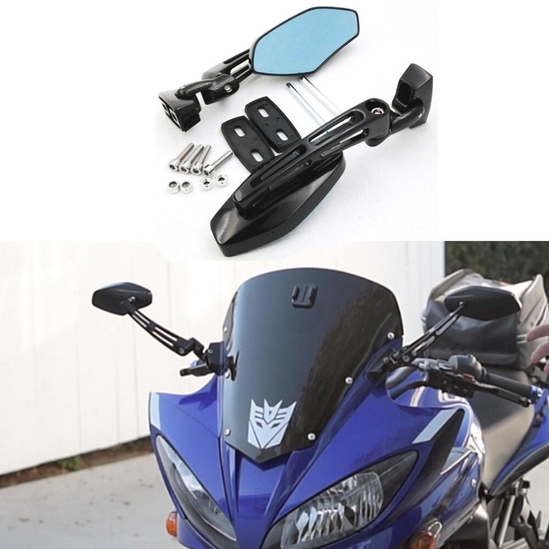 For 2005 2006 2007 Yamaha FZ6 YZF R1 R6 Motorcycle Rearview Side