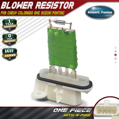 Blower Motor Resistor for Chevy Colorado GMC Canyon 04-12 Suzuki i-370 Pontiac