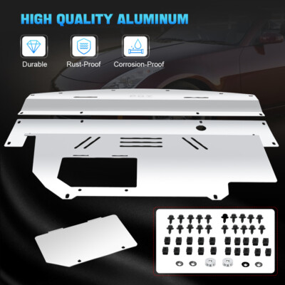 Engine Tray Splash Shield Guard Skid Plate For 03-09 Nissan 350Z Infiniti G35 V6