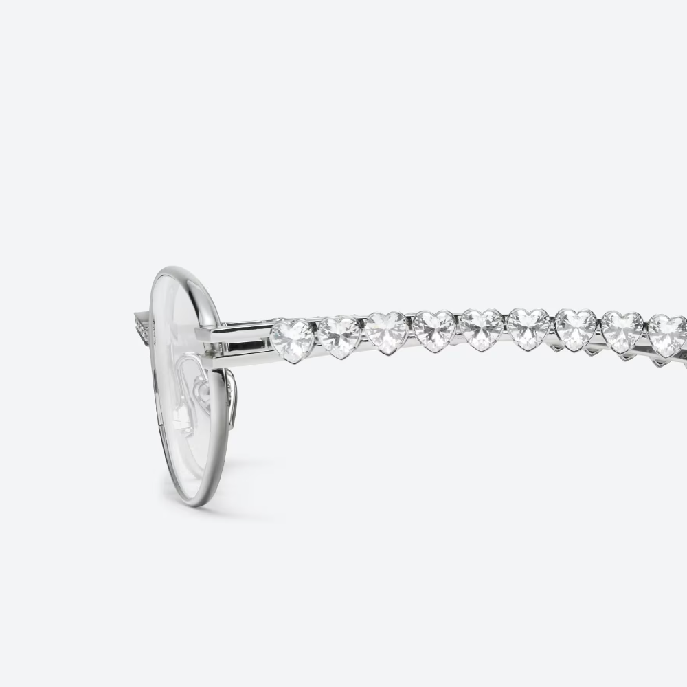Pre-owned Gentle Monster X Jennie Jentle Salon Barrette 02silver Metal Clear Dstwi61kt3ji