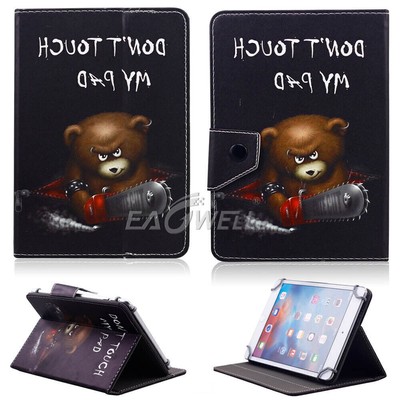 For TECLAST Tablet 10 in P25T/P20HD/M40S/T40Pro PU Pattern Leather Case Cover