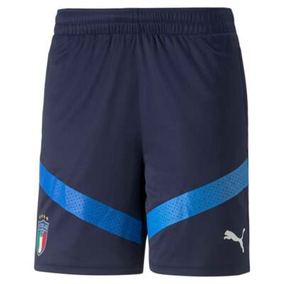 Шорты Puma Italy Training Мужские Синие Спортивные Повседневные 767097-04