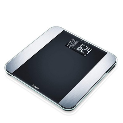Beurer BF LE Limited Edition Glas-Diagnosewaage, Körperfettwaage mit Kalorien...