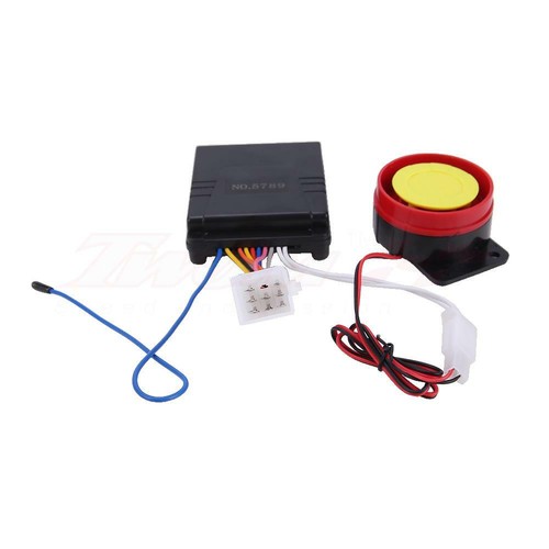 12V Universal Motorcycle Alarm System Anti-theft Security Remote Control Start