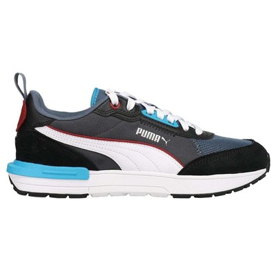 

Белые кроссовки Puma R22 Youth Boys Повседневная обувь 386225-02, Белый, Puma R22 Youth