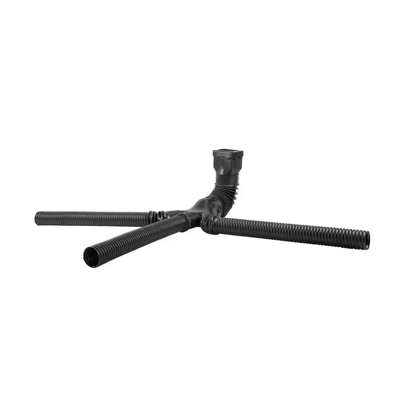 Ground Spout Downspout Extension Flexible Gutter Drainage 50 Inch 2x3 3x4 4 Inch