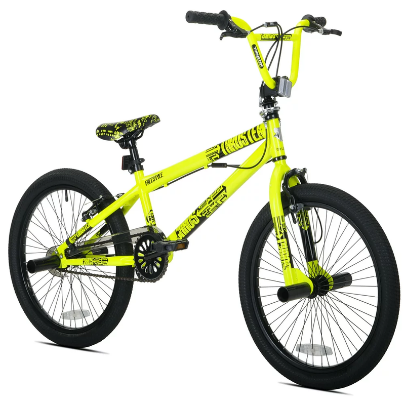 20" Thruster Chaos Boys BMX Child Bike Neon Yellow