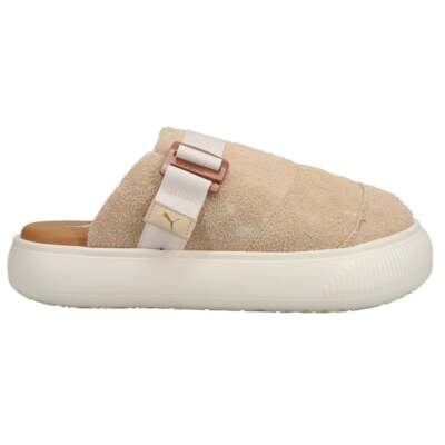 

Женские бежевые повседневные сандалии Puma Suede Mayu Mules 38673002, Бежевый, Puma Suede Mayu Mules