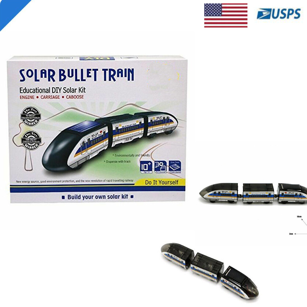 solar train toy