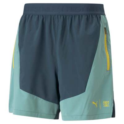 

Puma First Mile X Woven 5 Shorts Мужские синие повседневные спортивные штаны 52323216, Синий, Puma First Mile X Woven 5" Shorts