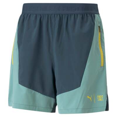 Puma First Mile X Woven 5 Shorts Мужские синие повседневные спортивные штаны 52323216