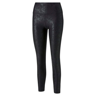 

Спортивные леггинсы Puma Safari Glam Animal Print с высокой талией 78 женские черные Ath, Черный, Puma Safari Glam Animal Print High Waisted 78 Athletic Leggings