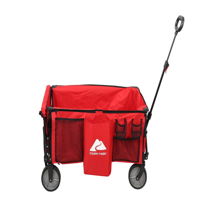Ozark Trail Folding Camping Utility Wagon Tailgate Extension Handle Beach Summer