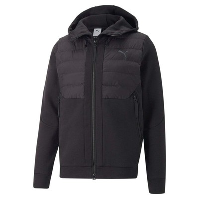 

Мужская куртка Puma Pumatech Dc Primaloft Hybrid с полной молнией, черная 53582301, Черный