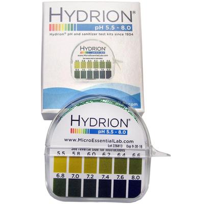 pH Paper, 5.5-8.0 range, 15 ft. roll