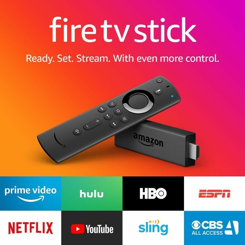 Fire TV Stick with Alexa Voice Remote, streaming media player