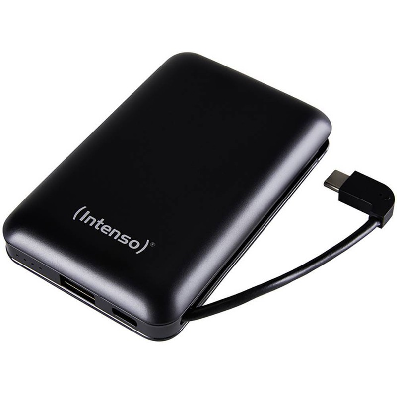 Intenso Xc10000 Powerbank 10000 Mah Lipo Usb-A, Usb-CÂ® Schwarz Statusanzeige